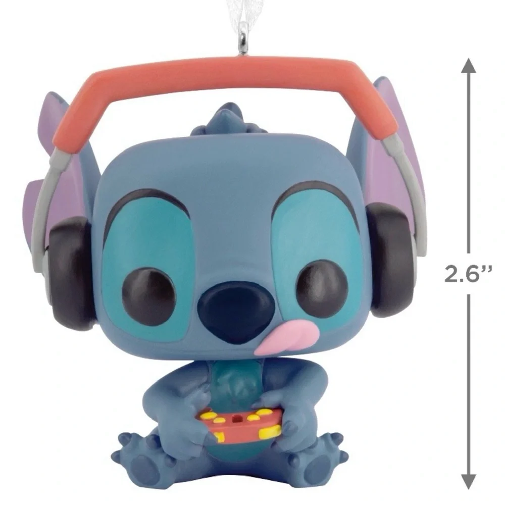 Hallmark Funko Pop! Disney’s Stitch “Gamer Stitch” Christmas Ornament (NWT)